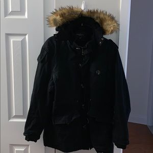 Winter coat with Faux Fur Hood